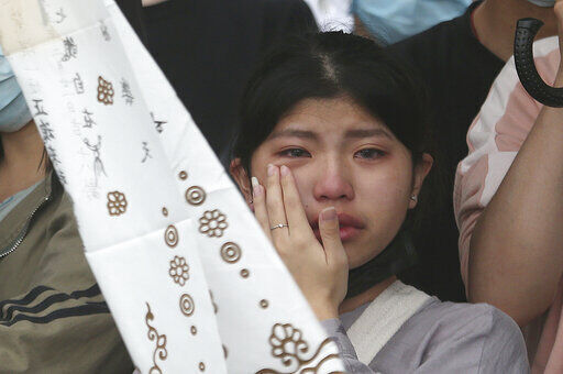APTOPIX Taiwan Train Accident